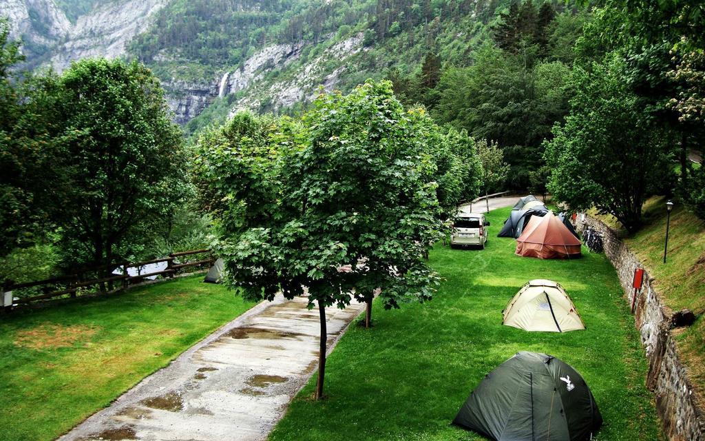Camping Valle De Bujaruelo Torla Eksteriør bilde